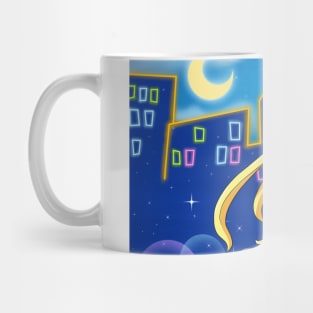 Sailor Moon in BTAS style w/bg Mug